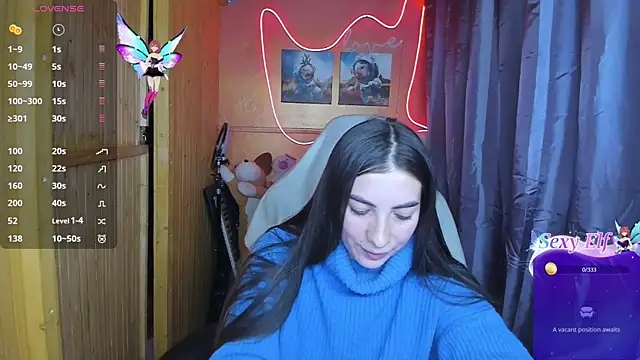 Fiery Brunette  online show from 8, 2, 2025