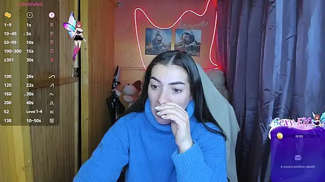 Fiery Brunette  online show from 21, 2, 2025