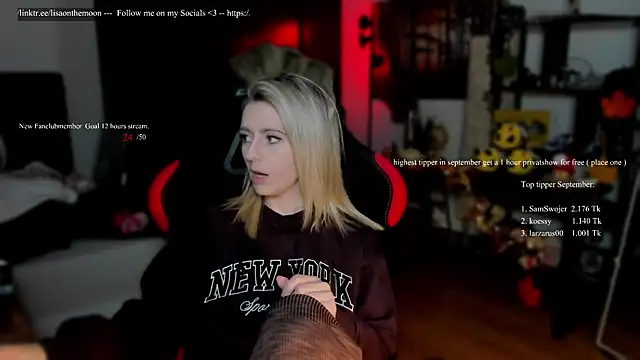 Lisaonthemoon online show from 17, 9, 2025