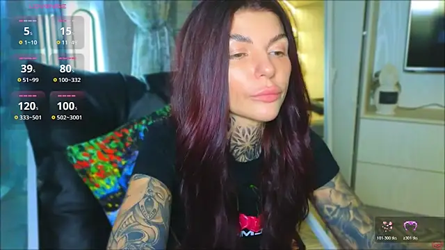 tattooedBabyy online show from 5, 5, 2026