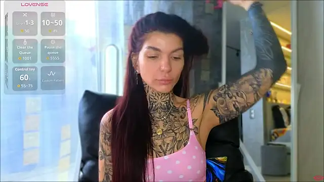 tattooedBabyy online show from 7, 5, 2026