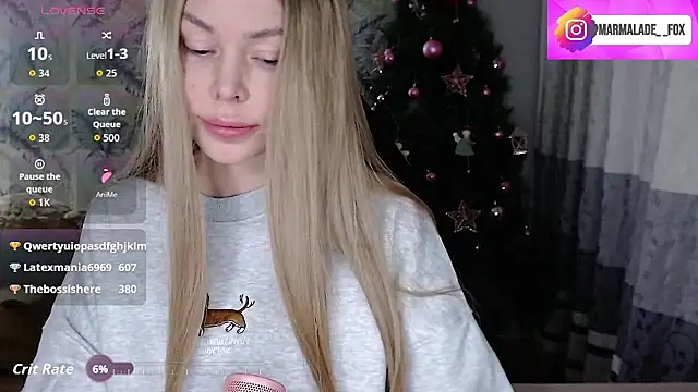 Marmalade Fox online show from 15, 1, 2026