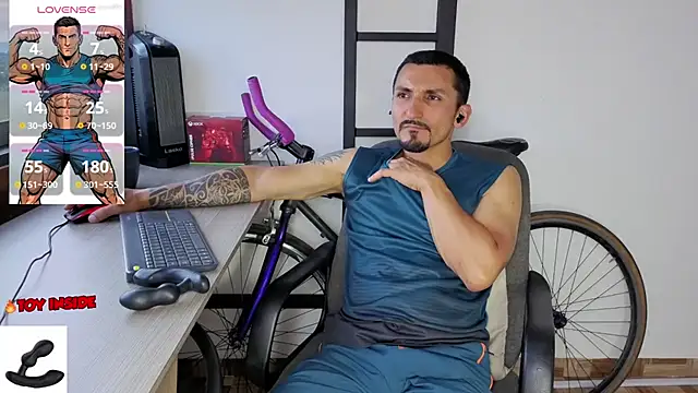 Marck Muscle online show from 3, 8, 2026