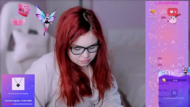 Snapshot of MissClarks chatting on 10, 12, 2024 MissClarks online show from 10, 12, 2024