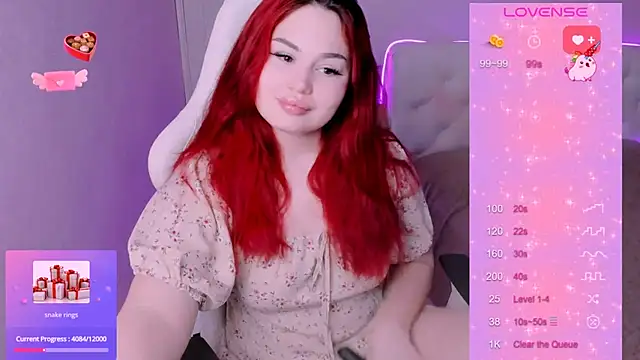 Snapshot of MissClarks chatting on 25, 1, 2025 MissClarks online show from 25, 1, 2025