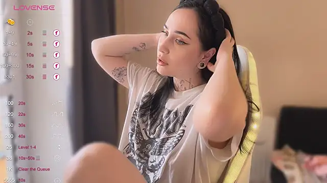 Snapshot of AnastasiaSun chatting on 6, 10, 2025 AnastasiaSun online show from 6, 10, 2025