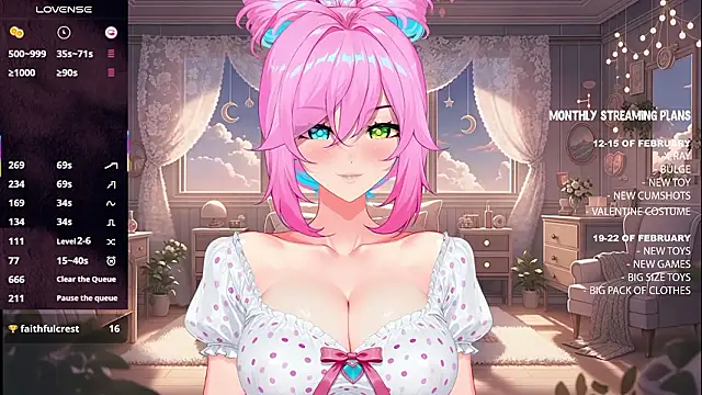 CosmicFaith online show from 8, 2, 2026