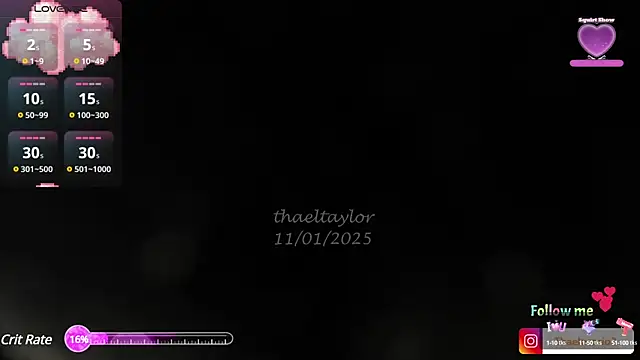  thaeltaylor online show from 17, 1, 2025