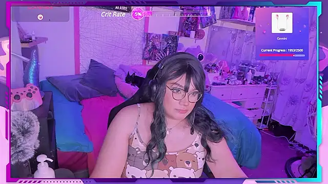 MegariaB online show from 3, 12, 2024