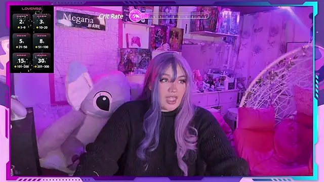 MegariaB online show from 7, 3, 2025