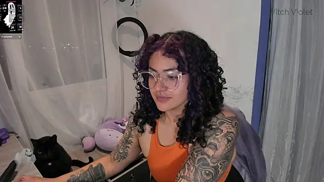 witchviolet online show from 31, 1, 2025