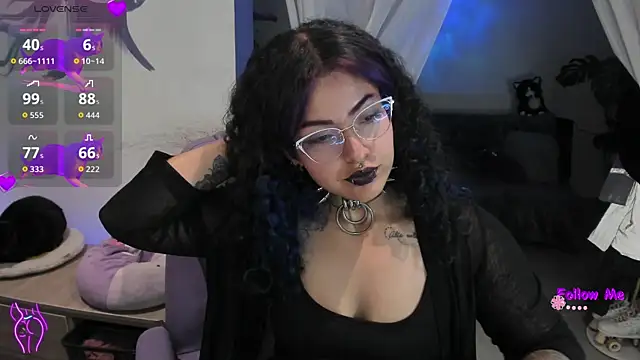Snapshot of witchviolet chatting on 7, 1, 2026 witchviolet online show from 7, 1, 2026