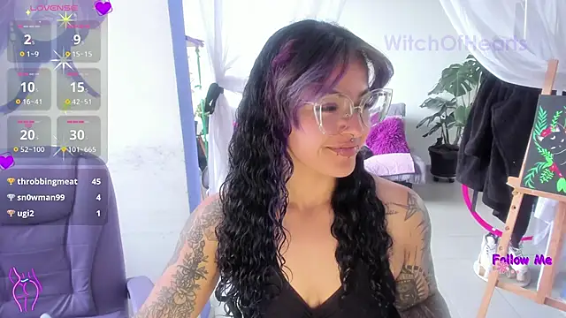 Snapshot of witchviolet chatting on 3, 2, 2026 witchviolet online show from 3, 2, 2026