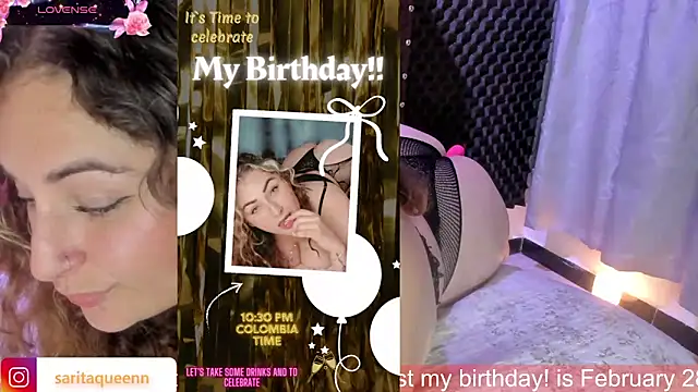 Snapshot of saara_queen_ chatting on 27, 2, 2025 saara queen  online show from 27, 2, 2025