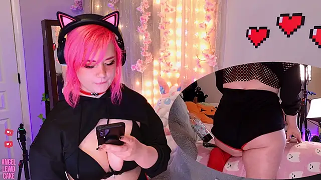 Angel-Lewd-Cake online show from 19, 3, 2026