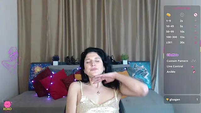 Alianna Solo Kisses online show from 20, 3, 2025