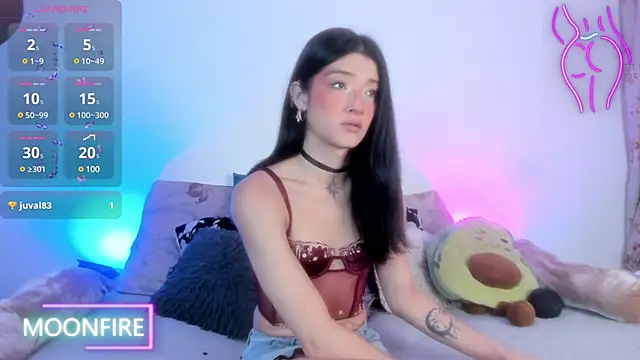 Snapshot of moonfiredancer chatting on 11, 12, 2024 moonfiredancer online show from 11, 12, 2024