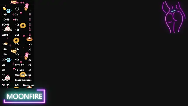 Snapshot of moonfiredancer chatting on 21, 1, 2025 moonfiredancer online show from 21, 1, 2025