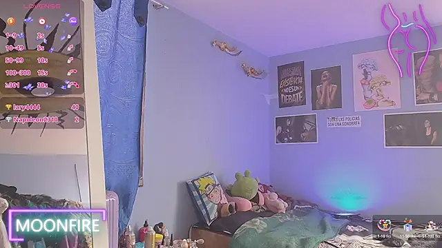 Snapshot of moonfiredancer chatting on 24, 1, 2025 moonfiredancer online show from 24, 1, 2025