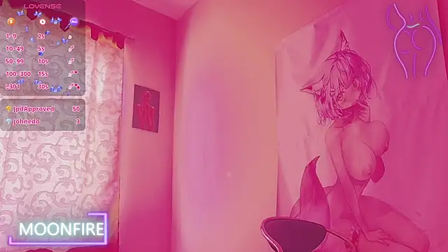 Snapshot of moonfiredancer chatting on 28, 2, 2025 moonfiredancer online show from 28, 2, 2025