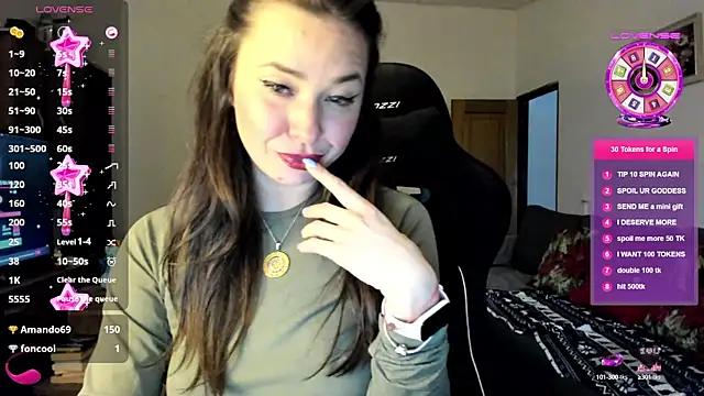 Snapshot of PlayfulGoddess chatting on 3, 2, 2025 PlayfulGoddess online show from 3, 2, 2025