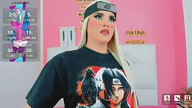 valentina princess  online show from 27, 7, 2026