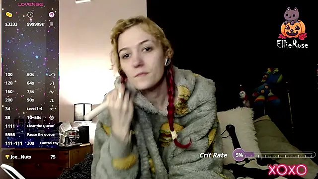 EllieeRose online show from 2, 2, 2026