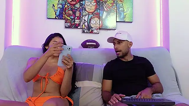 catalina y tylerjhons online show from 10, 10, 2025