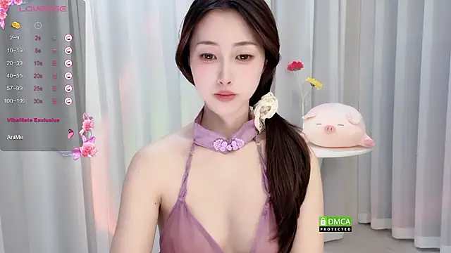 Snapshot of Lan-mei chatting on 6, 12, 2024 Lan-mei online show from 6, 12, 2024