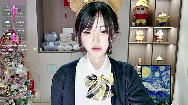 Snapshot of Duduludululu chatting on 4, 3, 2025 Duduludululu online show from 4, 3, 2025