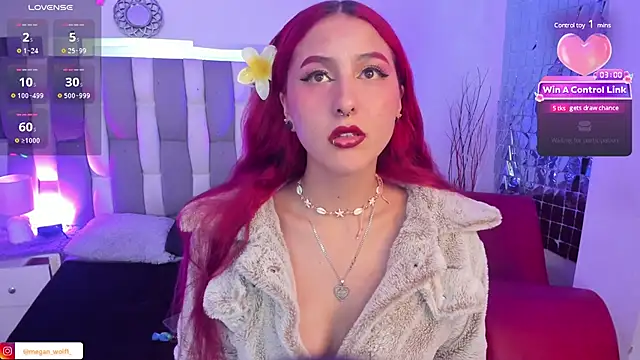 Megan wolf1  online show from 21, 3, 2025