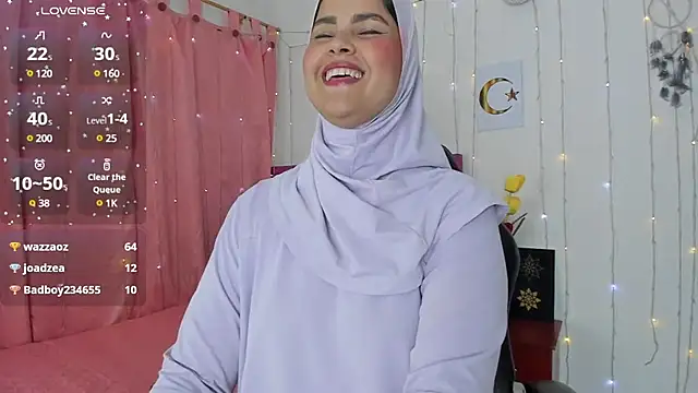 AishaAmin  online show from 21, 2, 2025