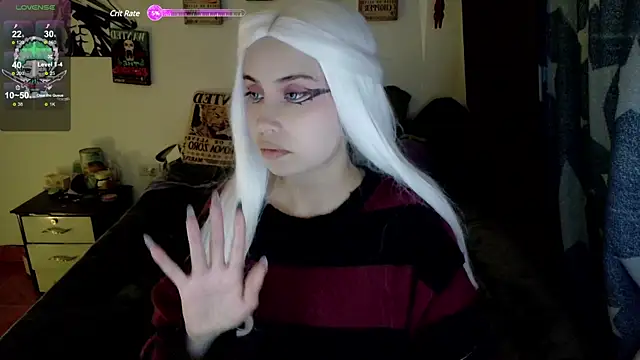 Snapshot of Inori_08 chatting on 25, 1, 2025 Inori 08 online show from 25, 1, 2025