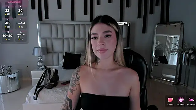 ViolettHansson online show from 17, 2, 2026