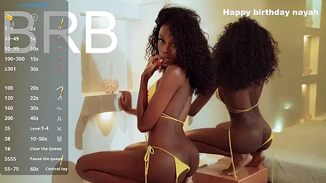 Nayah Dussa1 online show from 20, 12, 2024