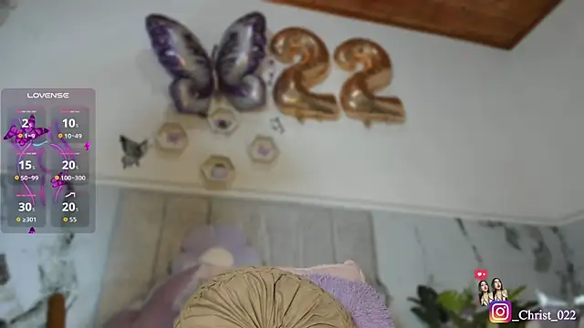 christal cutee online show from 11, 5, 2026