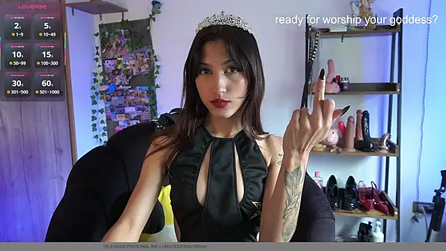 MissKorah online show from 23, 11, 2025