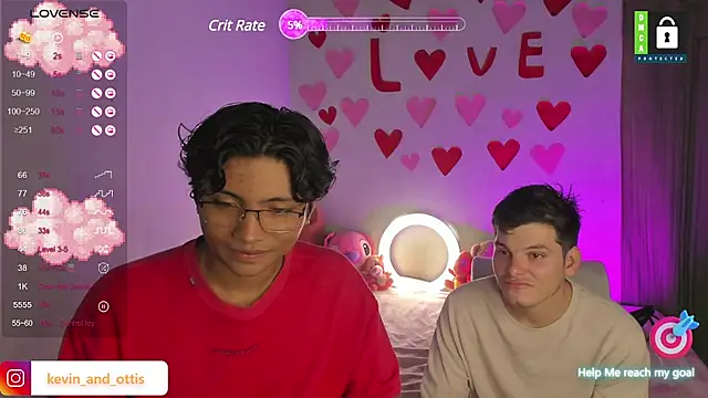 Snapshot of _Ottis_ chatting on 14, 2, 2025  Ottis  online show from 14, 2, 2025