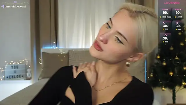 ChloeCoral online show from 12, 12, 2024