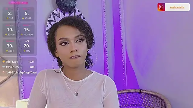 Snapshot of Nahomi_King chatting on 25, 1, 2025 Nahomi King online show from 25, 1, 2025