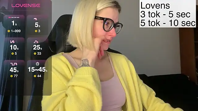 Sexy Sweets online show from 11, 11, 2025