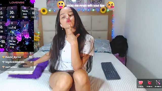 valentina hearts online show from 13, 1, 2025