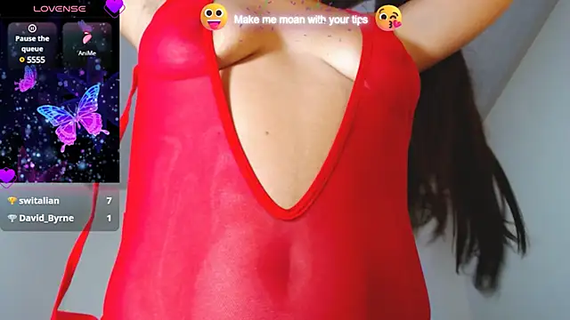 valentina hearts online show from 25, 1, 2025