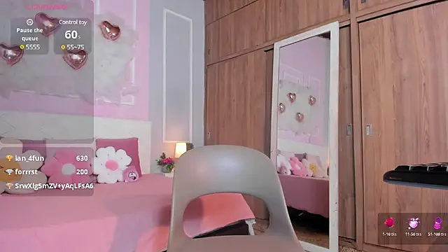 Snapshot of OraLarson chatting on 18, 2, 2025 OraLarson online show from 18, 2, 2025