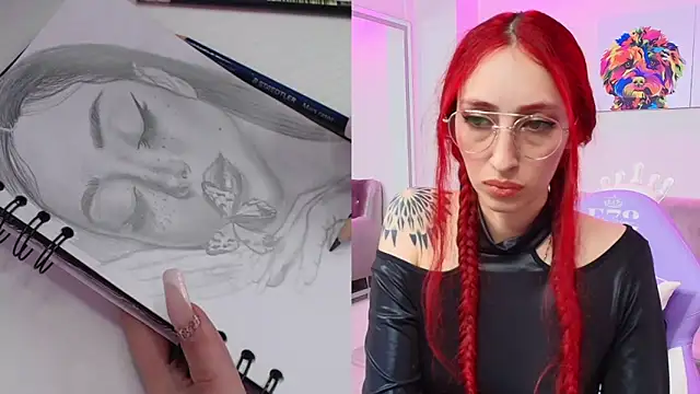 Vermelha Gremory  online show from 9, 1, 2025