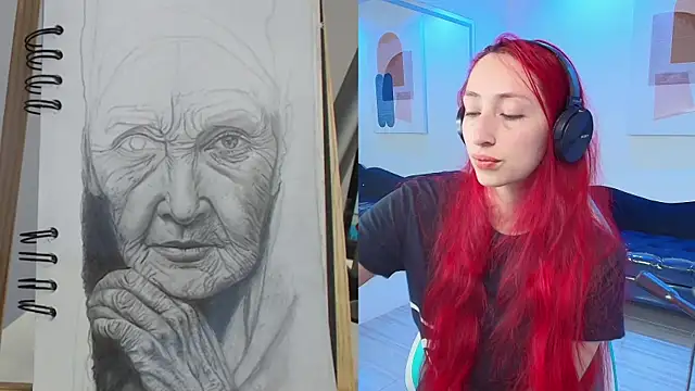 Vermelha Gremory  online show from 31, 1, 2025