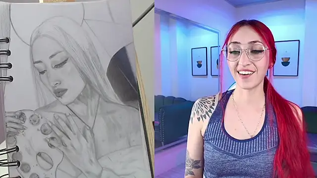 Vermelha Gremory  online show from 27, 2, 2025