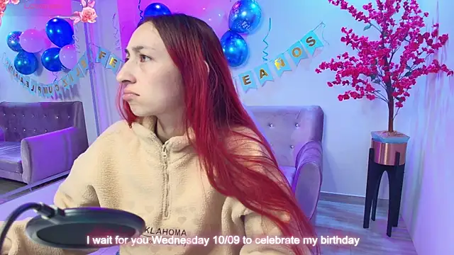 Vermelha Gremory  online show from 10, 9, 2025