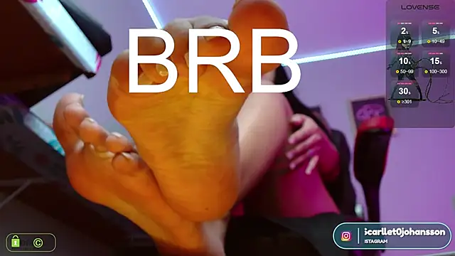 Miss scarllet  online show from 30, 1, 2025