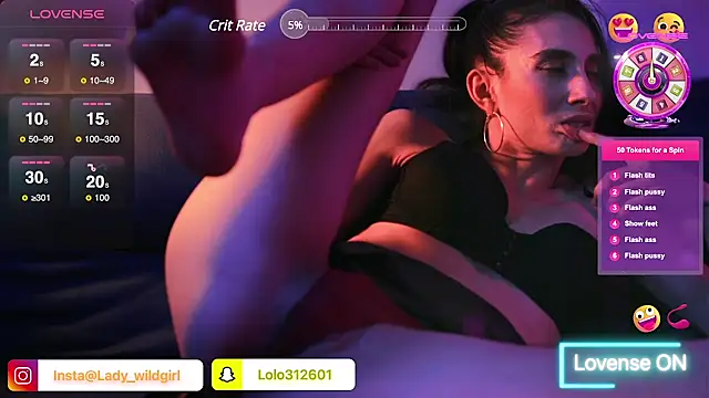 WildgirlShow online show from 17, 3, 2025